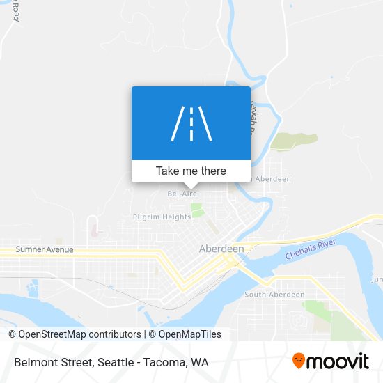 Belmont Street map