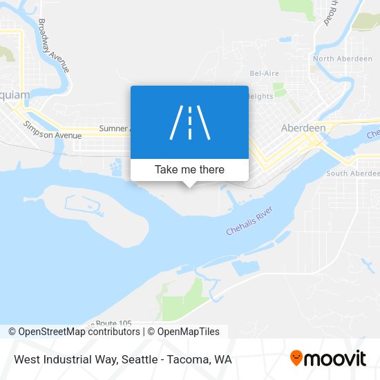 Mapa de West Industrial Way