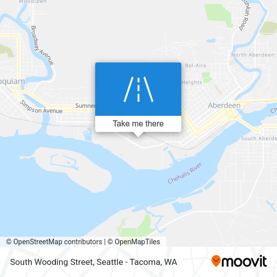 Mapa de South Wooding Street