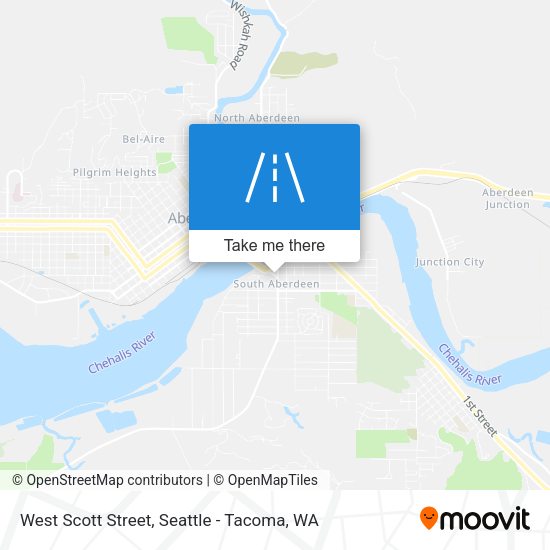 Mapa de West Scott Street