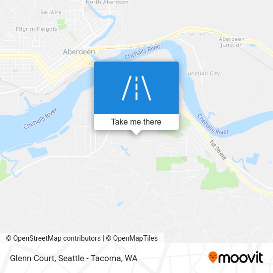 Mapa de Glenn Court