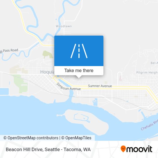 Beacon Hill Drive map