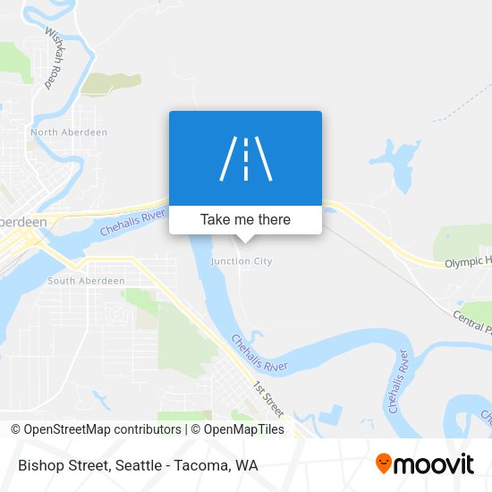 Mapa de Bishop Street