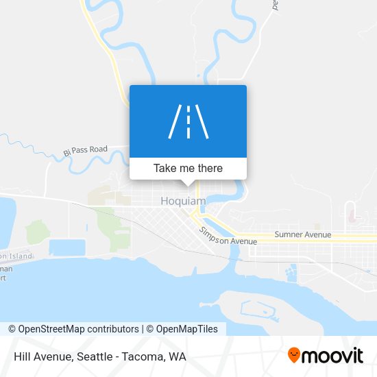 Mapa de Hill Avenue