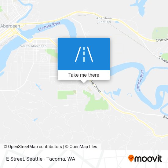 Mapa de E Street