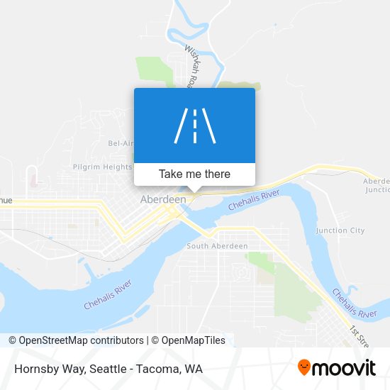 Mapa de Hornsby Way