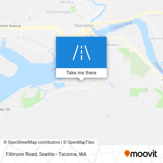 Fillmore Road map