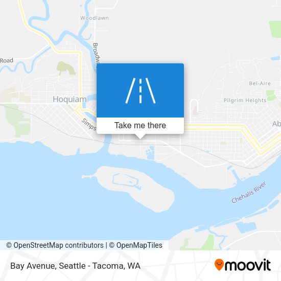 Bay Avenue map