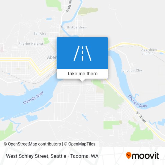 Mapa de West Schley Street
