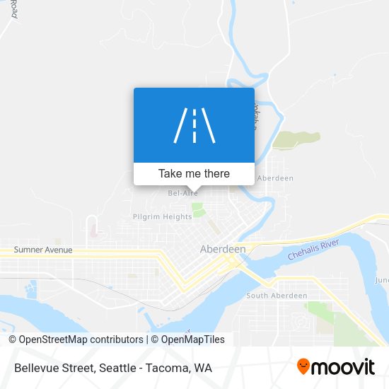Bellevue Street map