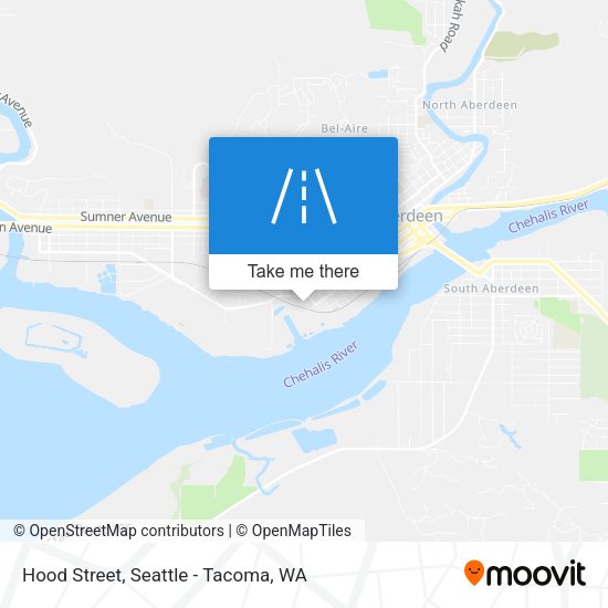 Hood Street map