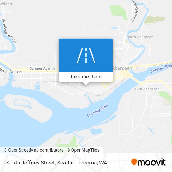 Mapa de South Jeffries Street