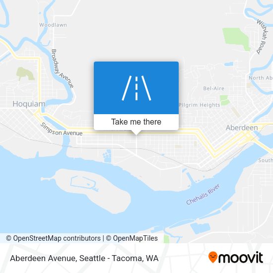 Aberdeen Avenue map