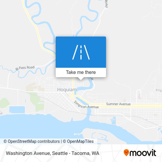 Washington Avenue map