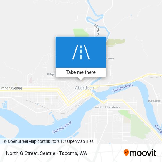 Mapa de North G Street