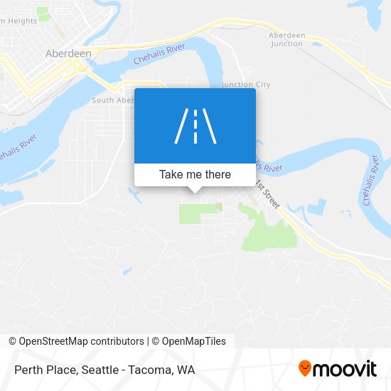 Perth Place map