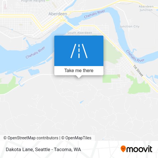 Mapa de Dakota Lane