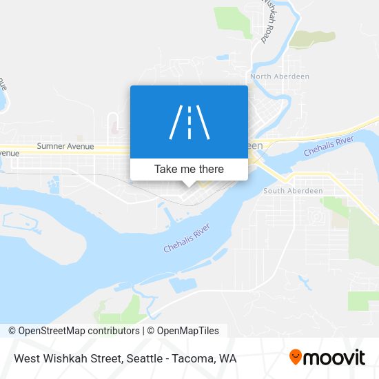 Mapa de West Wishkah Street