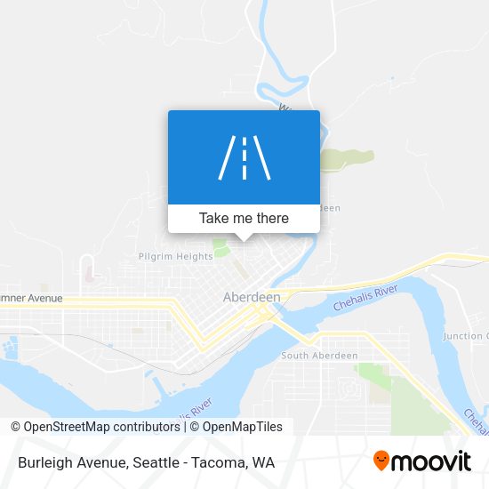 Mapa de Burleigh Avenue