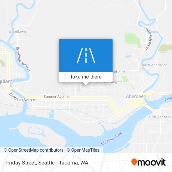 Friday Street map