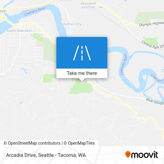 Arcadia Drive map