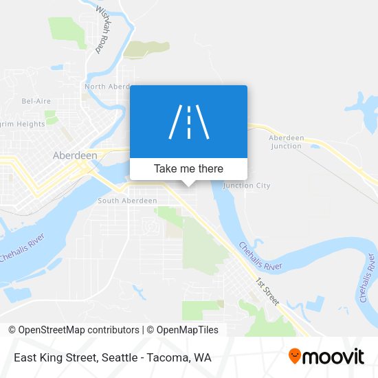 East King Street map