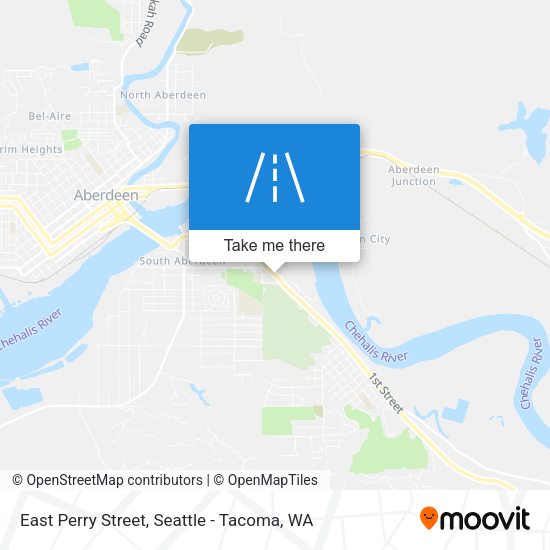Mapa de East Perry Street