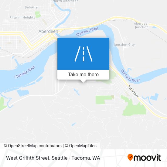 Mapa de West Griffith Street