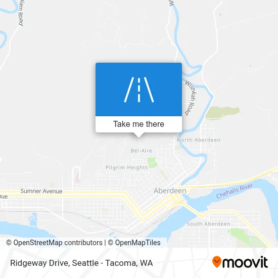 Ridgeway Drive map