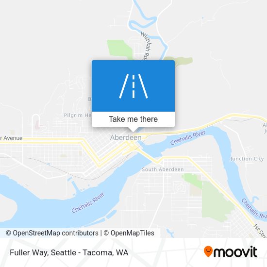 Mapa de Fuller Way