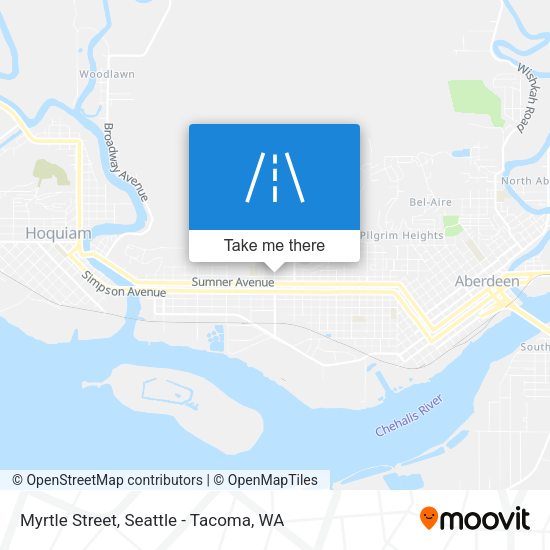 Mapa de Myrtle Street