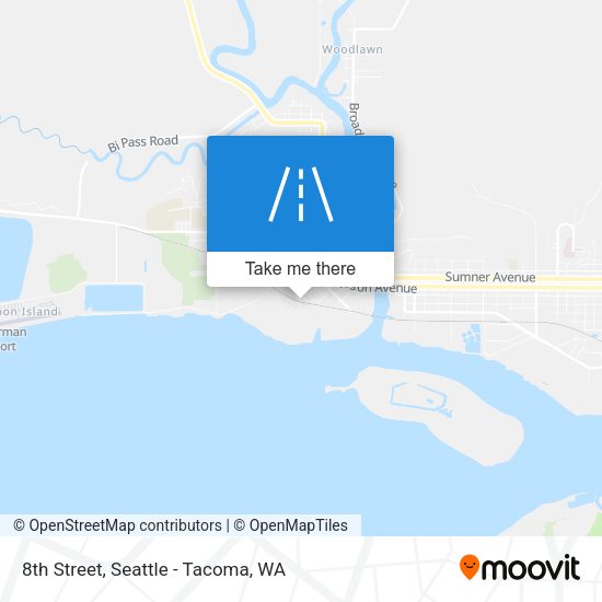 Mapa de 8th Street