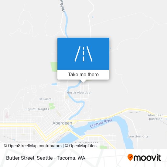 Mapa de Butler Street