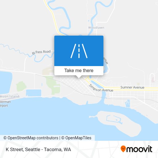 K Street map
