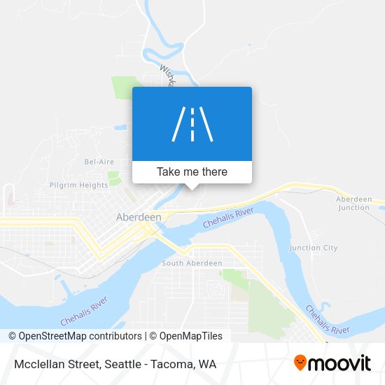 Mcclellan Street map