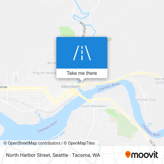 North Harbor Street map