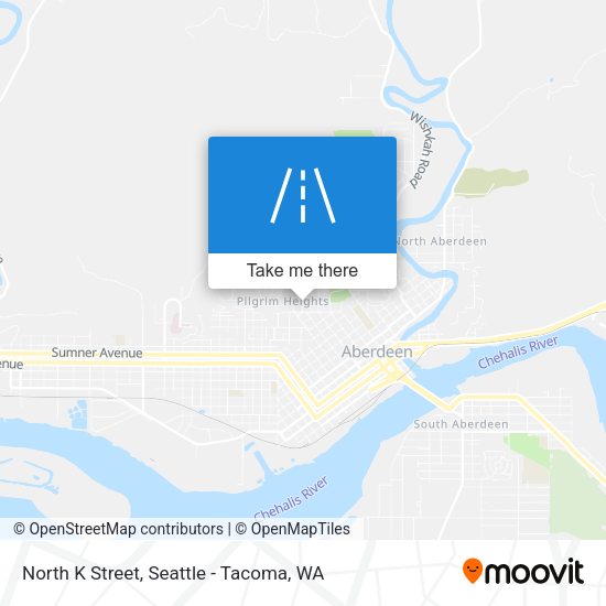 North K Street map