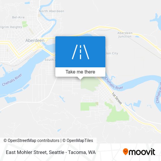 Mapa de East Mohler Street