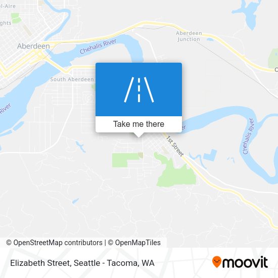 Mapa de Elizabeth Street