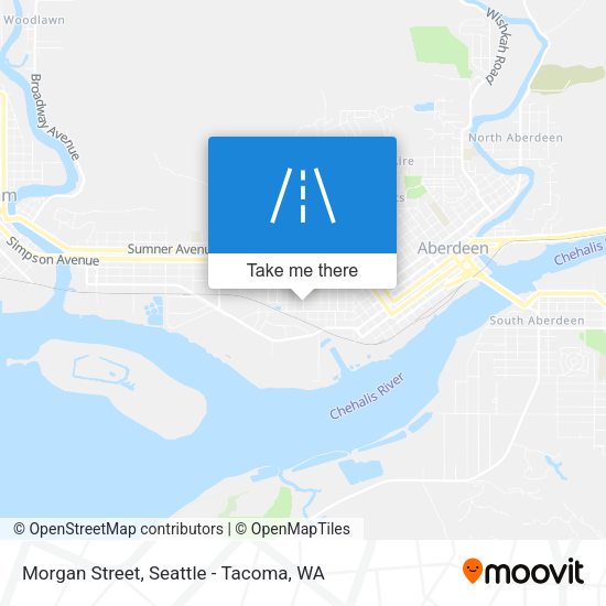 Morgan Street map