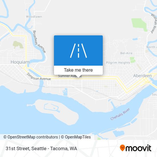 31st Street map