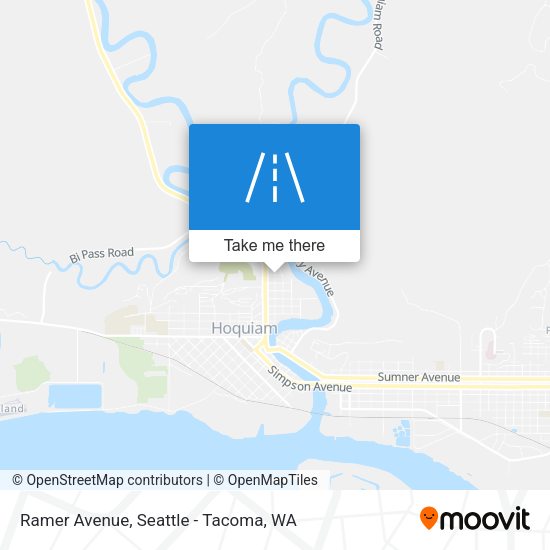 Ramer Avenue map