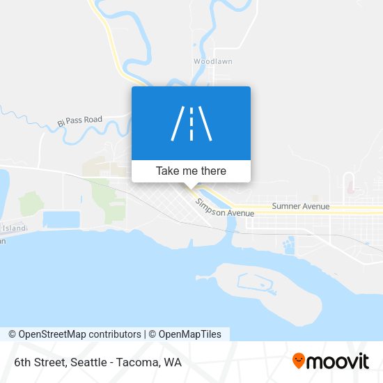 6th Street map