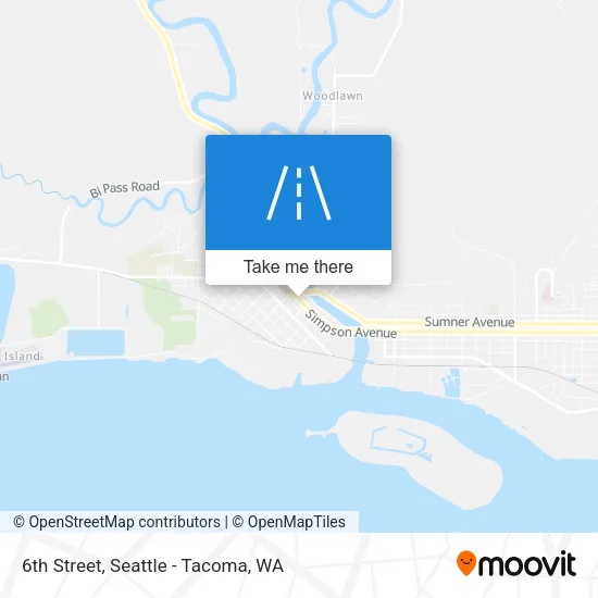 6th Street map