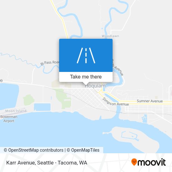 Karr Avenue map