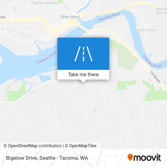Bigelow Drive map