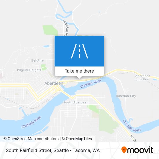 Mapa de South Fairfield Street