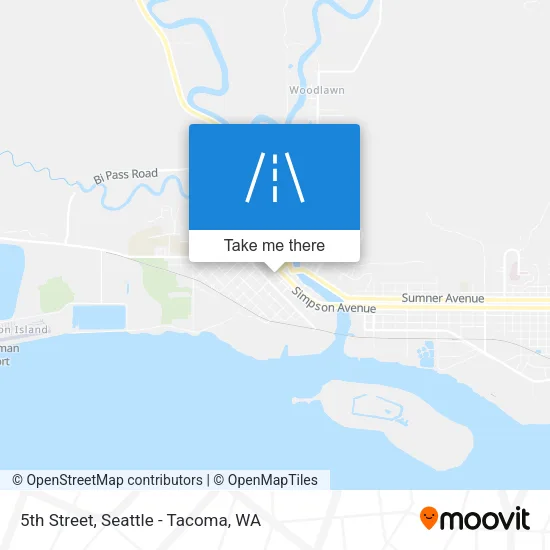 5th Street map