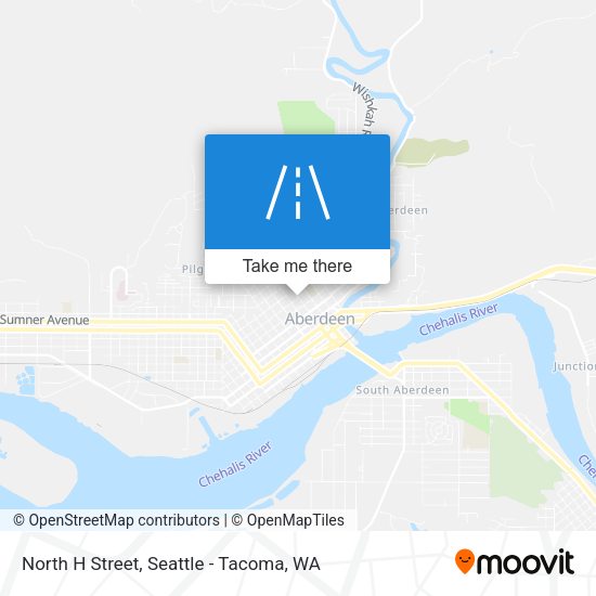 Mapa de North H Street