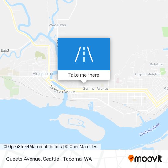 Queets Avenue map